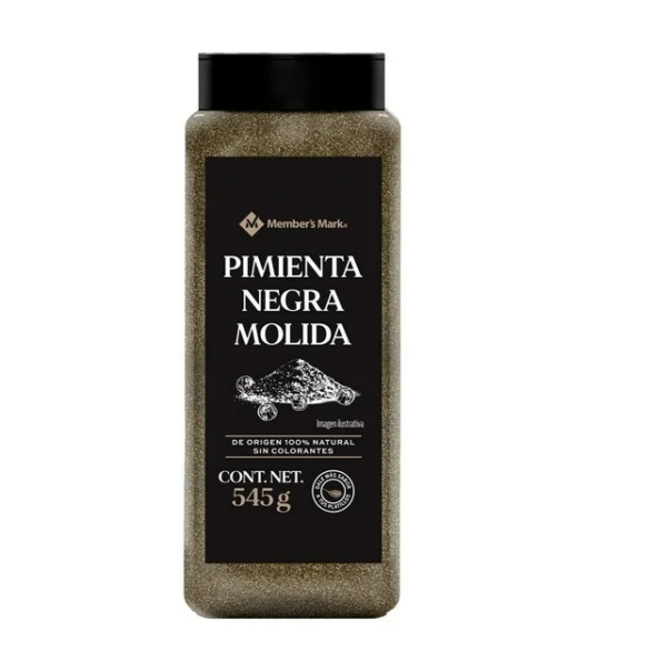 PIMIENTA MOLIDA MEMBER´S MARK 545 G