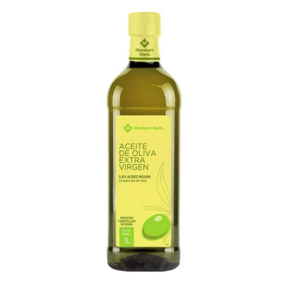 ACEITE DE OLIVA EXTRA VIRGEN MEMBER´S MARK 1 L
